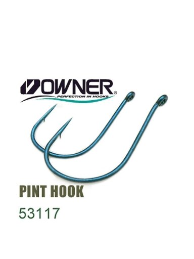 #53117 OWNER PINT HOOK BLUE 1vnt