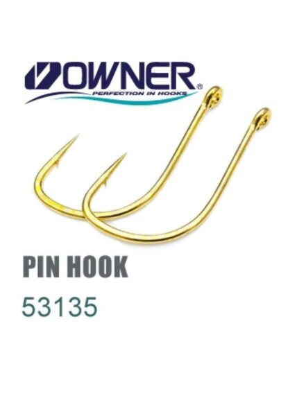 #53135 OWNER PIN HOOK GOLD 1vnt #53135 OWNER PIN HOOK GOLD 1vnt