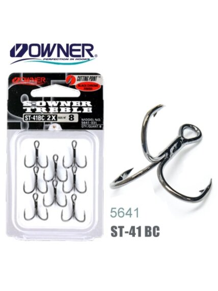 #5641 OWNER ST-41 BLACK CHROME