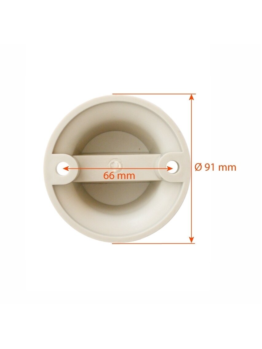6 mm virvės fiksatorius Runos, pilkas 2 6 mm virvės fiksatorius Runos, pilkas 2