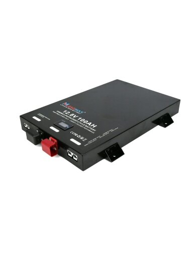 Akumuliatorius LeadMax Slimline LiFePO4 (12.8V, 100Ah) Akumuliatorius LeadMax Slimline LiFePO4 (12.8V, 100Ah)