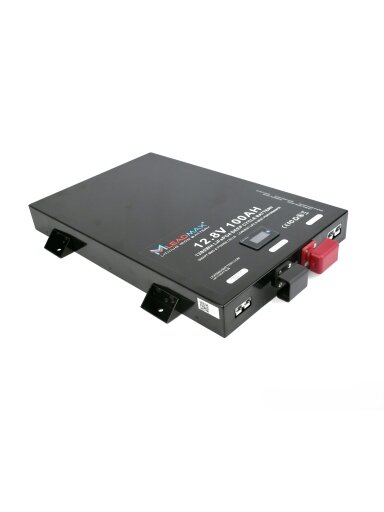 Akumuliatorius LeadMax Slimline LiFePO4 (12.8V, 100Ah) Akumuliatorius LeadMax Slimline LiFePO4 (12.8V, 100Ah)