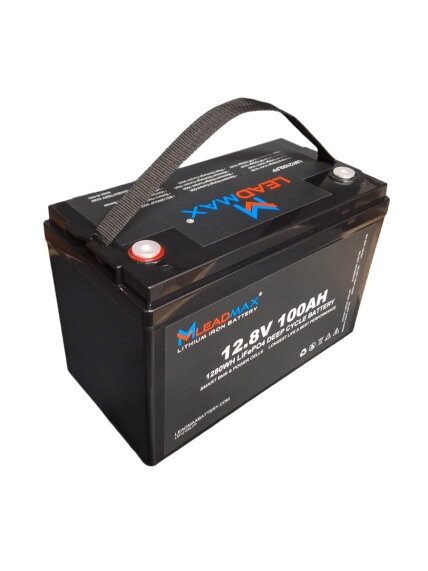 Akumuliatorius LeadMax LiFePO4 (12.8V, 100Ah) 1 Akumuliatorius LeadMax LiFePO4 (12.8V, 100Ah) 1