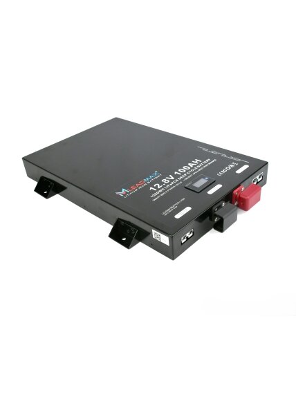 Akumuliatorius LeadMax Slimline LiFePO4 (12.8V, 100Ah)