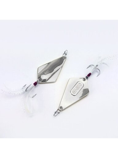 Blizgė GT-BIO Mant Ray /15g; 20g/ silver