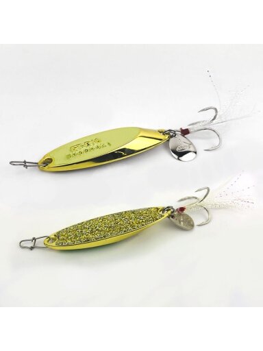 Blizgė Kastmaster Super Bevel /30g; 42g/ gold-phosphorus