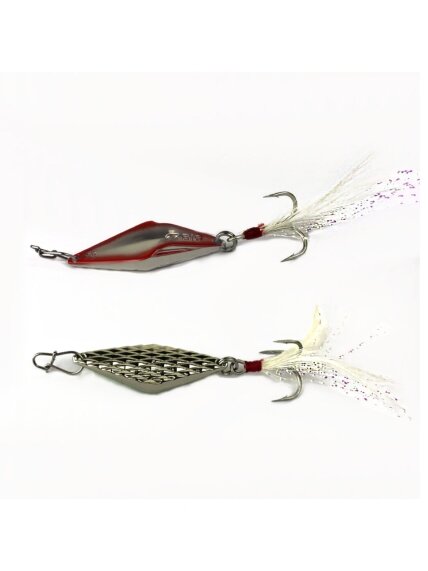 Blizgė-pilkeris GT-BIO Backbone 15g - 4,7cm silver+red Blizgė-pilkeris GT-BIO Backbone 15g - 4,7cm silver+red