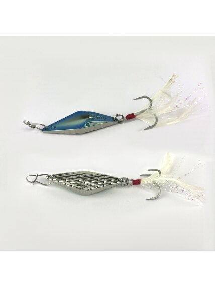 Blizgė-pilkeris GT-BIO Backbone 5g - 3,5cm silver+blue Blizgė-pilkeris GT-BIO Backbone 5g - 3,5cm silver+blue