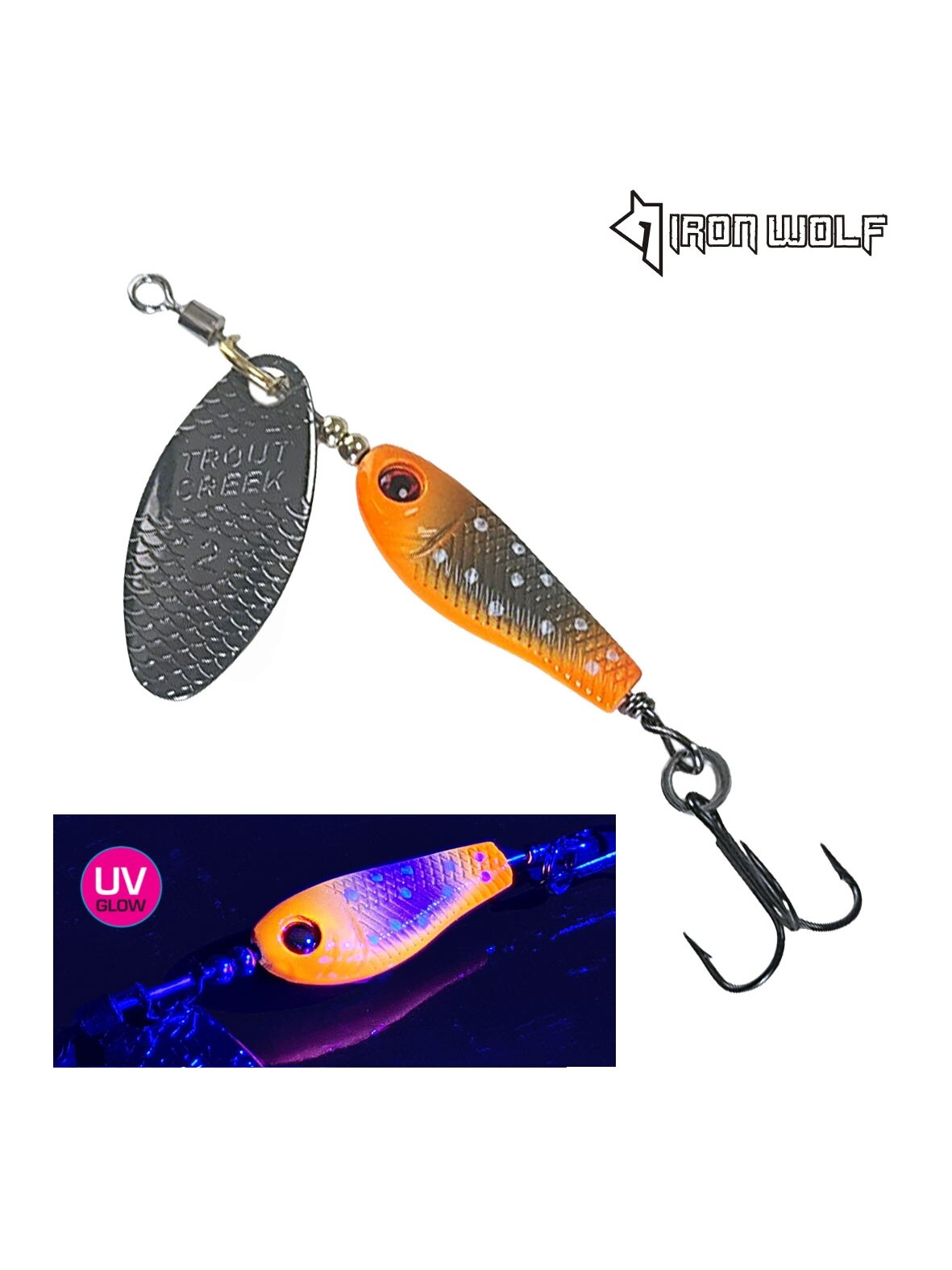 Body spinner Iron Wolf "TROUT CREEK" /4g; 6g/ J Body spinner Iron Wolf "TROUT CREEK" /4g; 6g/ J