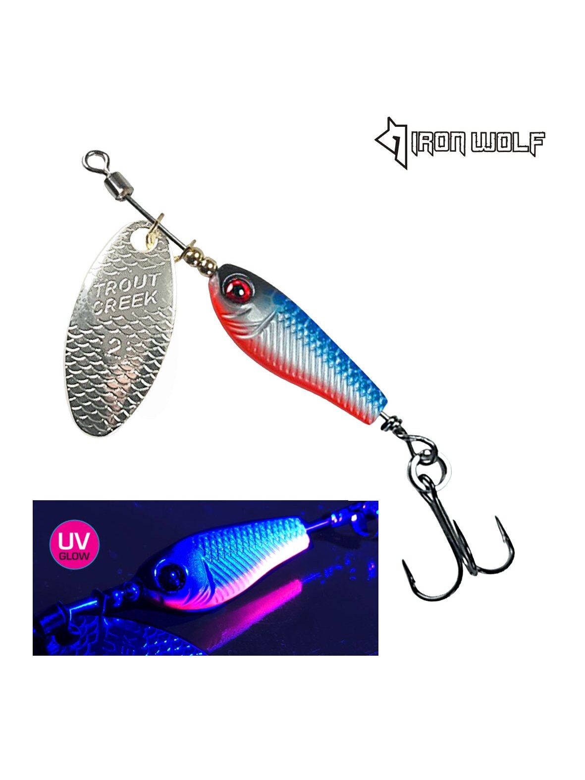 Body spinner Iron Wolf "TROUT CREEK" /4g; 6g/ M