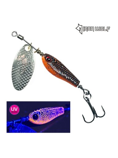 Body spinner Iron Wolf "TROUT CREEK" /4g; 6g/ S