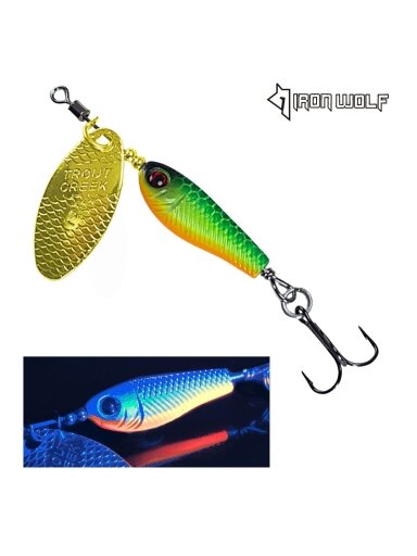 Body spinner Iron Wolf TROUT CREEK color Z /4g; 6g/