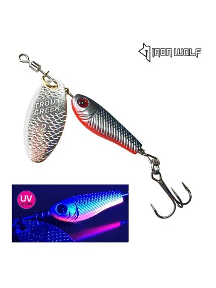 Body spinner Iron Wolf "TROUT CREEK" /4g; 6g/ C Body spinner Iron Wolf "TROUT CREEK" /4g; 6g/ C