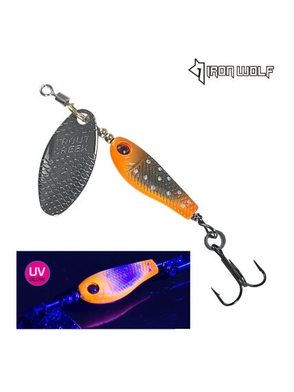 Body spinner Iron Wolf "TROUT CREEK" /4g; 6g/ J Body spinner Iron Wolf "TROUT CREEK" /4g; 6g/ J