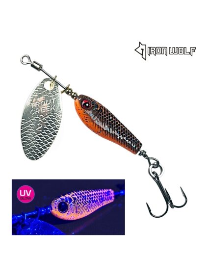 Body spinner Iron Wolf "TROUT CREEK" /4g; 6g/ S Body spinner Iron Wolf "TROUT CREEK" /4g; 6g/ S