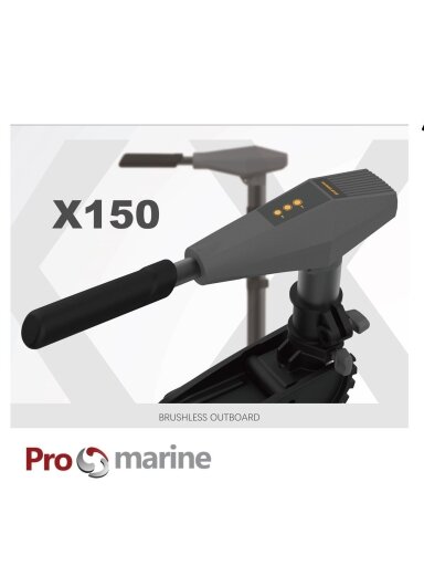 ELEKTRINIS VALTIES VARIKLIS PROMARINE X120 (12v, 60lbs,1AG)