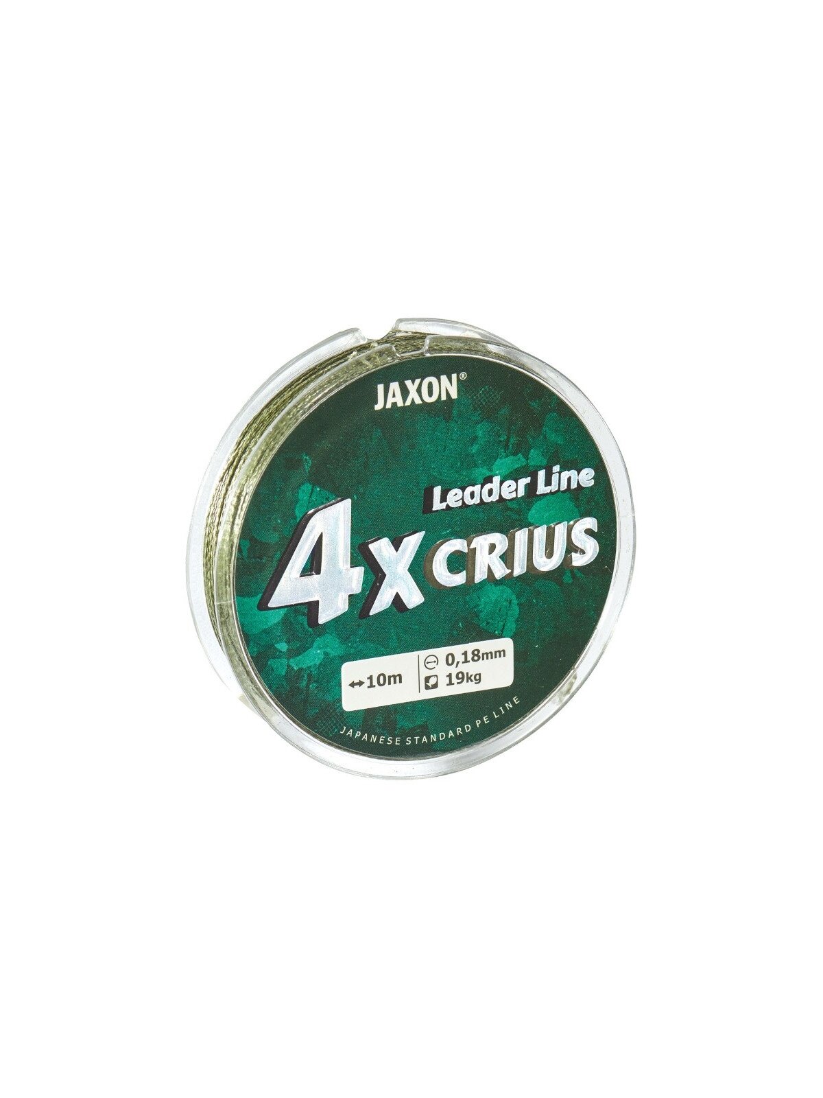 Fyderiniams pavadėliams pintas valas Jaxon 4xCRIUS sinking 1vnt x 10m