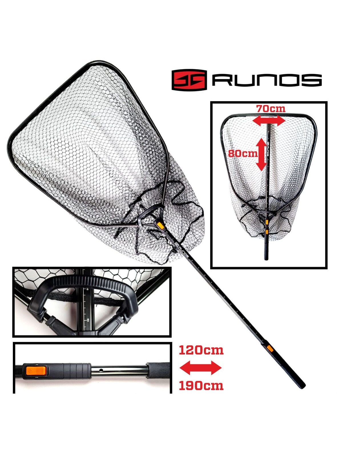 Graibštas RUNOS BIG GAME-LIVE SONAR.,70x80ccm.,120x190cm Graibštas RUNOS BIG GAME-LIVE SONAR.,70x80ccm.,120x190cm