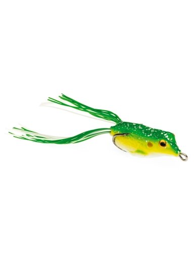 Guminukas JAXON Magic Fish Frog 3 spalva B; 3cm, 3,5cm, 3,8cm, 4cm, 5cm, 6,5cm, 7cm; 1 vnt.