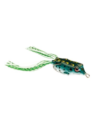 Guminukas JAXON Magic Fish Frog 3 spalva D; 3cm, 3,5cm, 3,8cm, 4cm, 5cm, 6,5cm, 7cm; 1 vnt.