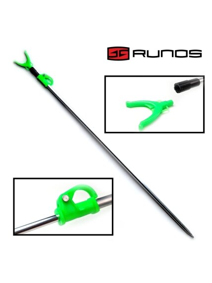 Įsmeigiami teleskopiniai RUNOS meškerės stoveliai.,85cm-150cm.,1vnt. Įsmeigiami teleskopiniai RUNOS meškerės stoveliai.,85cm-150cm.,1vnt.