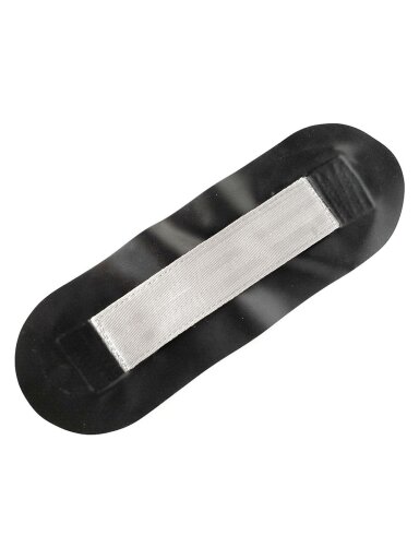 Juodas PVC laikiklis suoliukui