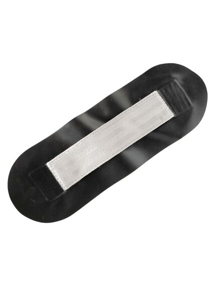 Juodas PVC laikiklis suoliukui Juodas PVC laikiklis suoliukui