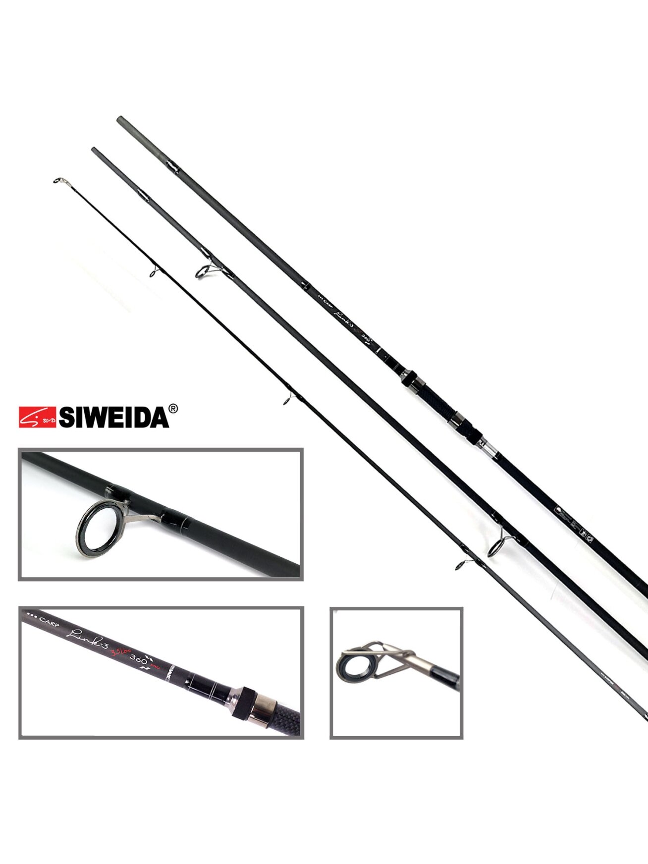 Karpinė meškerė Siweida LINK-CARP 3,90M 3,5lbs Karpinė meškerė Siweida LINK-CARP 3,90M 3,5lbs