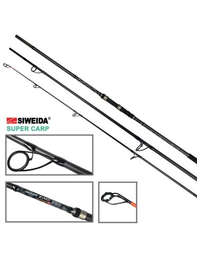 Karpinė meškerė Siweida SUPER CARP 3,60m 3,0Lbs (11kg)