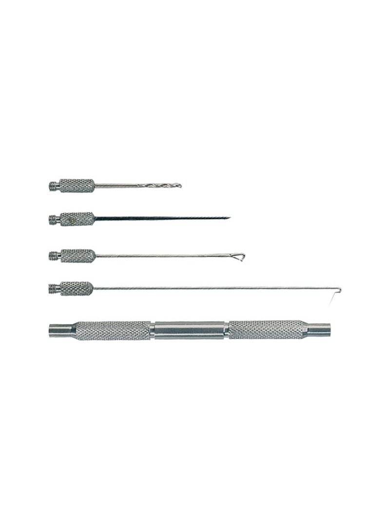 Karpinių grąžtelių ir adatų komplektas Jaxon XTR CARP INOX STAINLESS STEEL 1 vnt.