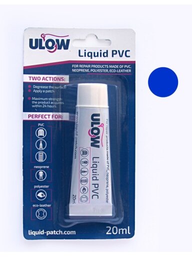 Klijai PVC 20 ml. BLUE