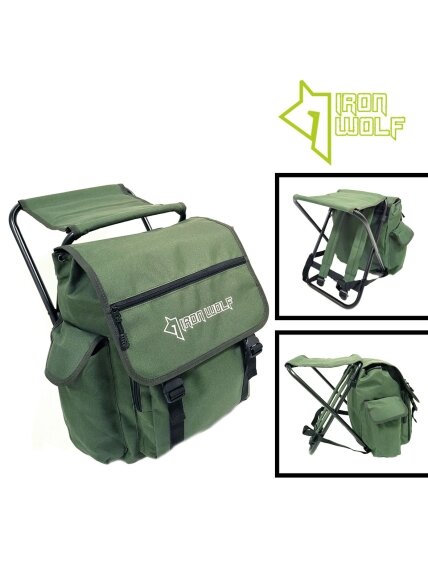 Kuprinė-Kėdutė IRON WOLF.,30L. Kuprinė-Kėdutė IRON WOLF.,30L.