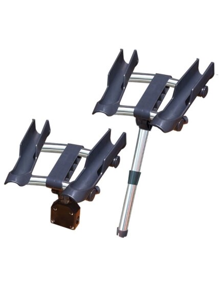 Laivo meškerių laikiklis Oceansouth 2 in 1 Quick Lift Rod Holders