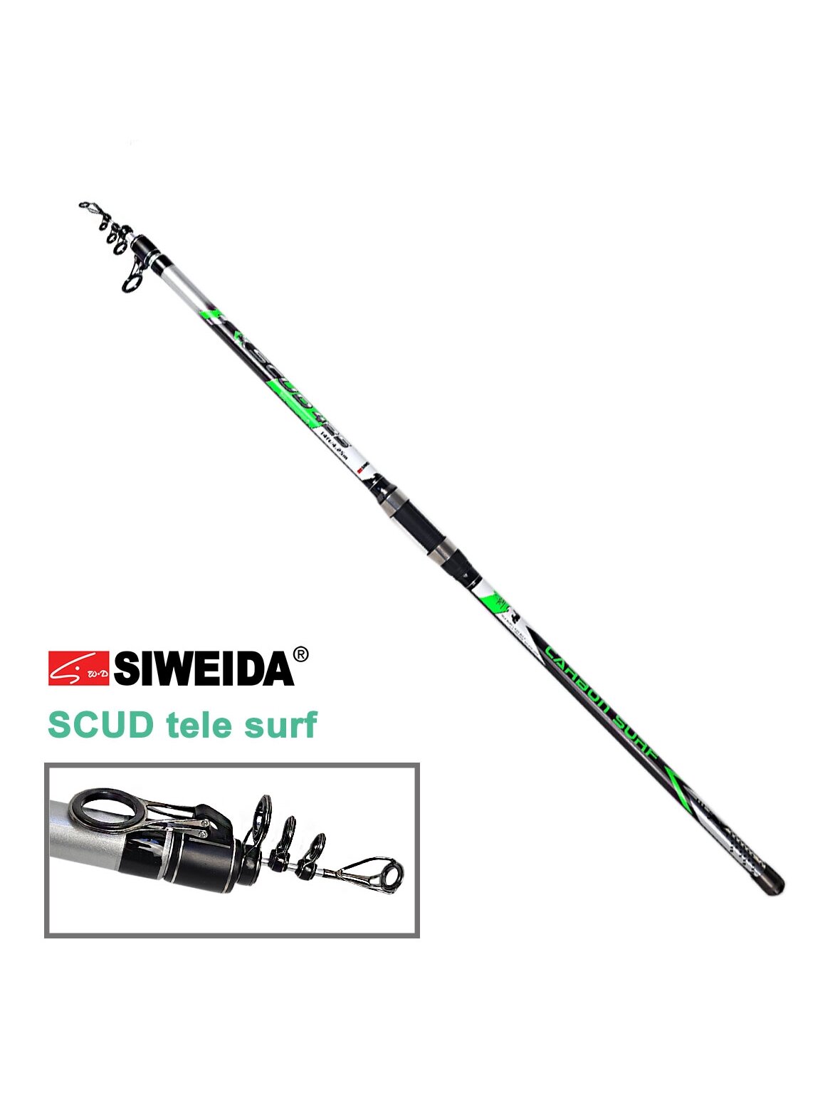 Meškerė Siweida SURF SCUD 4,20m 100-220g Meškerė Siweida SURF SCUD 4,20m 100-220g