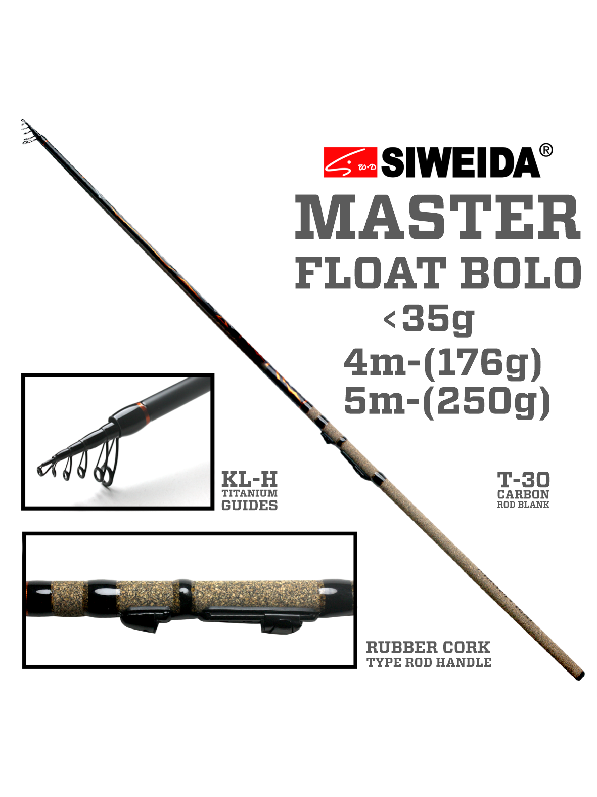 Meškerė Siweida MASTER FLOAT BOLO.,4m.,5m.,-35g Meškerė Siweida MASTER FLOAT BOLO.,4m.,5m.,-35g