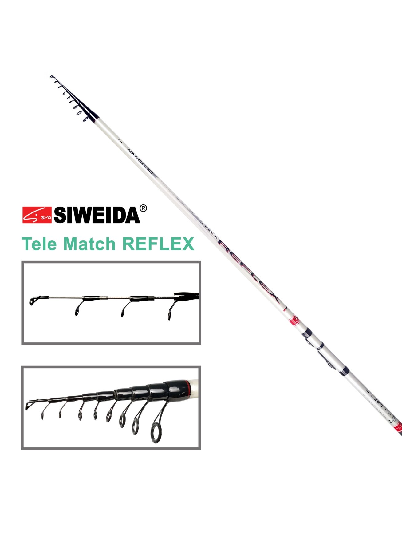 Meškerė Siweida REFLEX TELE MATCH / iki 30g Meškerė Siweida REFLEX TELE MATCH / iki 30g