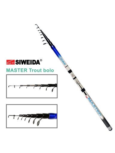 Meškerė Siweida MASTER Trout tele trumpakotis