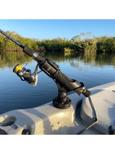 Meškerės laikiklis Railblaza HEXX Base & Rod Holder II