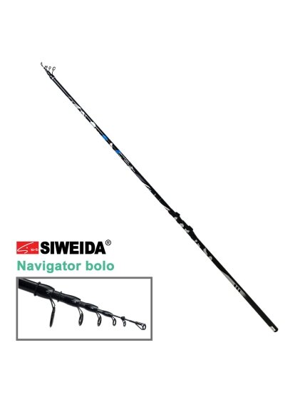 Meškerė Siweida NAVIGATOR BOLO /4,00m; 5,00m; 6,00m/ 10-30gr. Meškerė Siweida NAVIGATOR BOLO /4,00m; 5,00m; 6,00m/ 10-30gr.