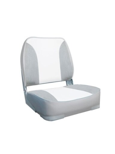 Oceansouth sėdynė DELUXE FOLDING su pilnu paminkštinimu, grey/white