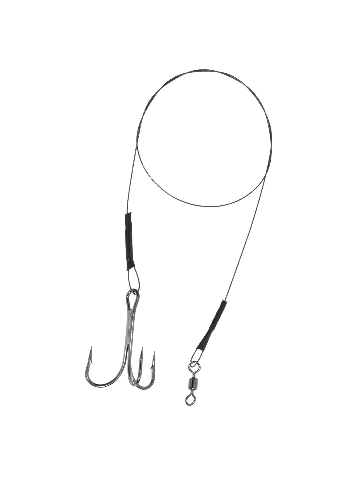 Pavadėlis lydekoms Jaxon Sumato 1x7su trišakiu kabliuku / 13kg / 30cm, 2 vnt. Pavadėlis lydekoms Jaxon Sumato 1x7su trišakiu kabliuku / 13kg / 30cm, 2 vnt.