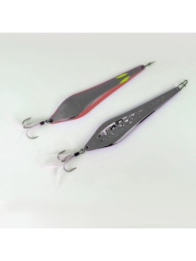 Pilkeris Jigging FOX /20g; 60g; 80g/ silver-red