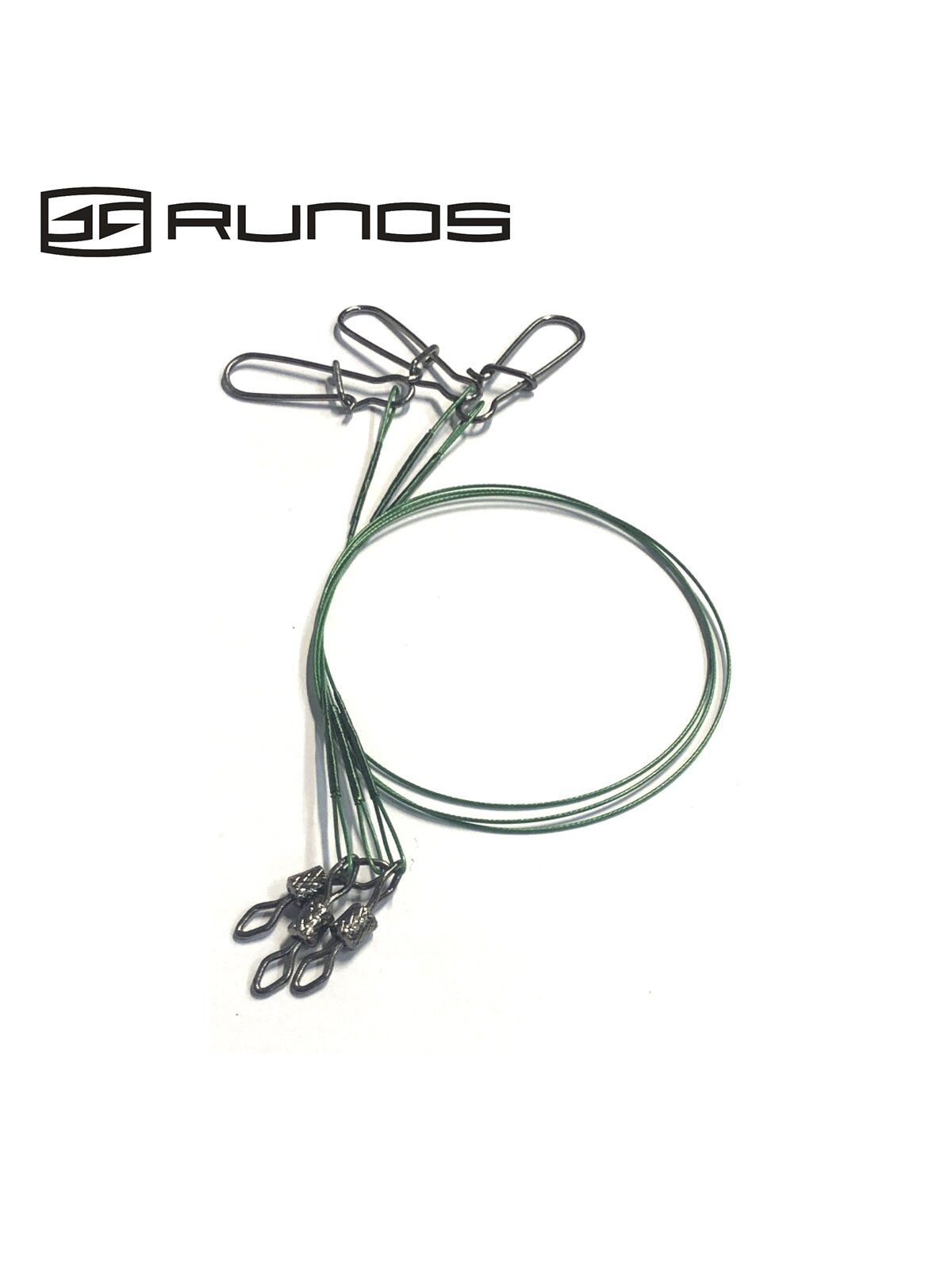 Plieninis pavadėlis lydekoms Runos dengtas plastiku 50LB 30cm 3 vnt. Plieninis pavadėlis lydekoms Runos dengtas plastiku 50LB 30cm 3 vnt.