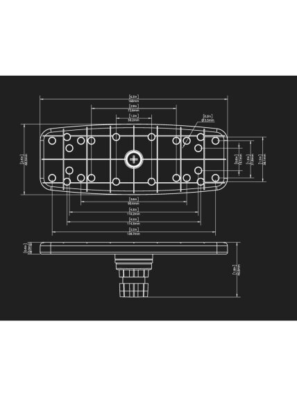 Platforma Railblaza Rotating Platform 160 x 60 3 Platforma Railblaza Rotating Platform 160 x 60 3