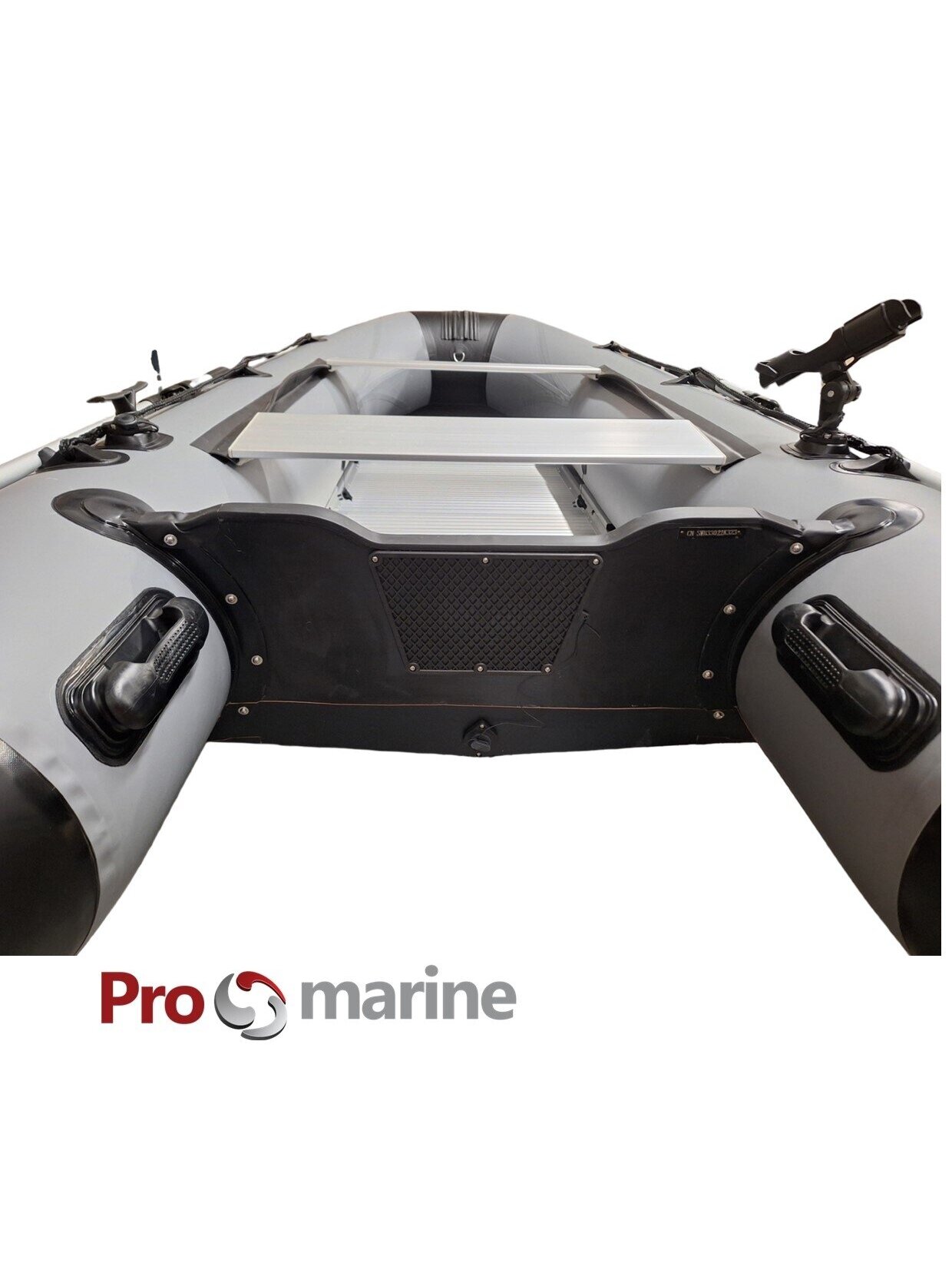 Pripučiama PVC Valtis ProMarine AD300 ( 300cm, dugnas Airdeck, spalva: T. pilka) 3 Pripučiama PVC Valtis ProMarine AD300 ( 300cm, dugnas Airdeck, spalva: T. pilka) 3