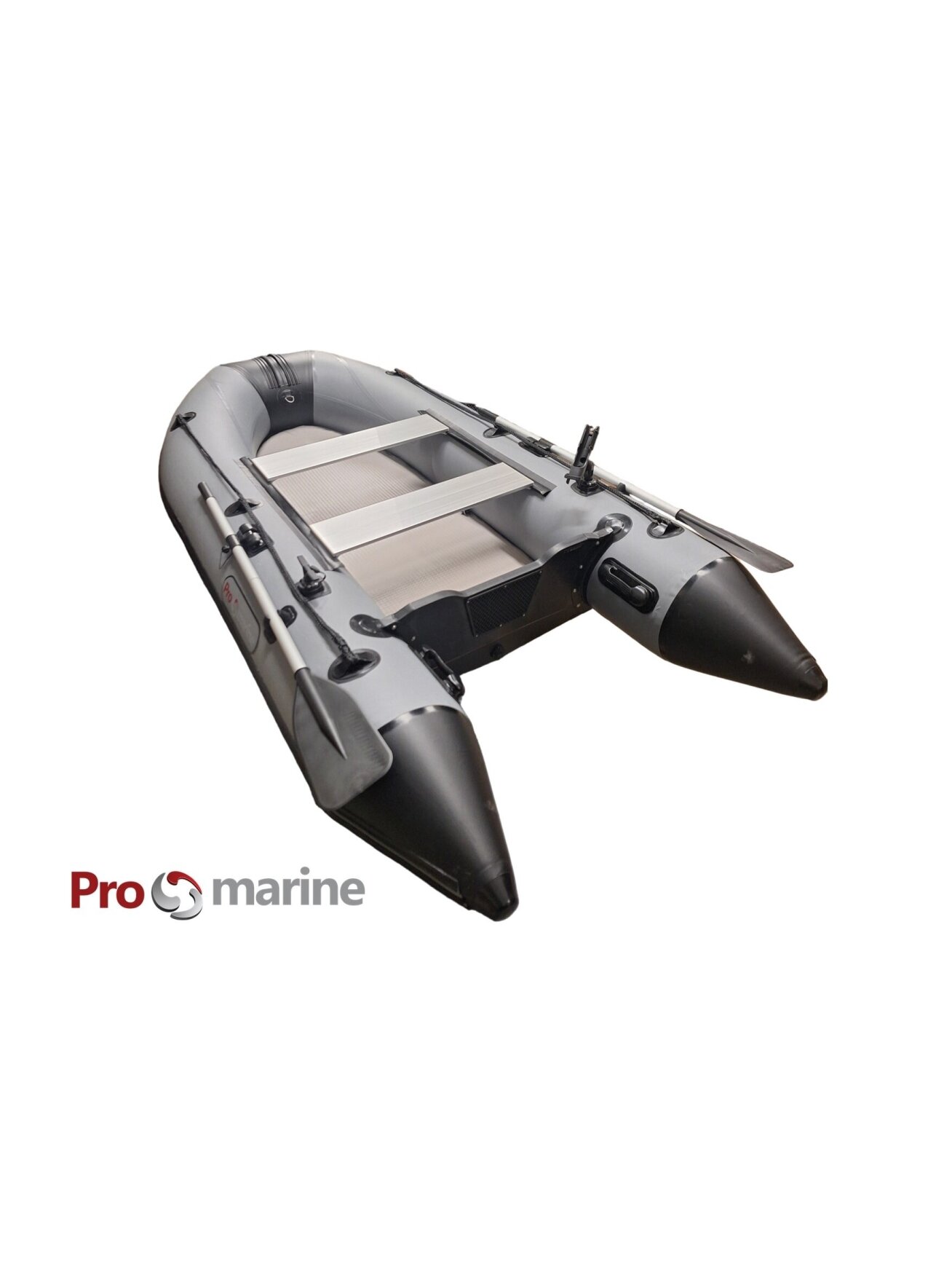 Pripučiama PVC Valtis ProMarine AD300 ( 300cm, dugnas Airdeck, spalva: T. pilka) 1