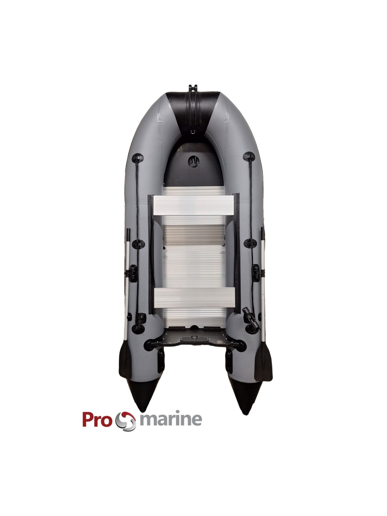 Pripučiama PVC Valtis ProMarine AL330 (330cm, dugnas Aliuminio, spalva: T. pilka) 1 Pripučiama PVC Valtis ProMarine AL330 (330cm, dugnas Aliuminio, spalva: T. pilka) 1