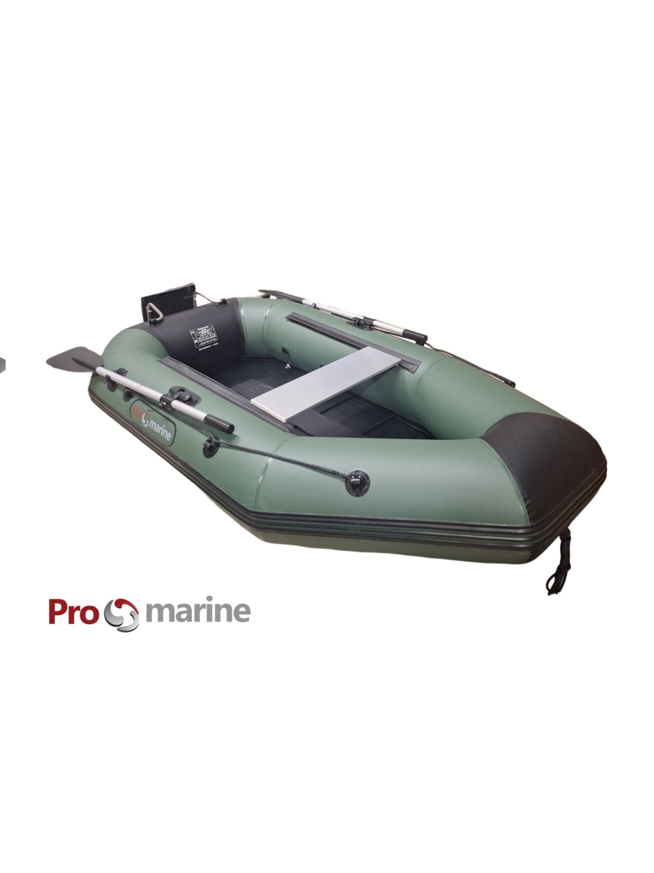 Pripučiama PVC Valtis ProMarine IBP230 (dugnas lentučių, spalva:žalia, trancas) 1