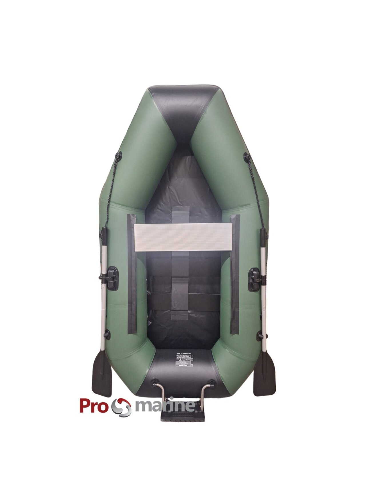 Pripučiama PVC Valtis ProMarine IBP230 (dugnas lentučių, spalva:žalia, trancas) 2