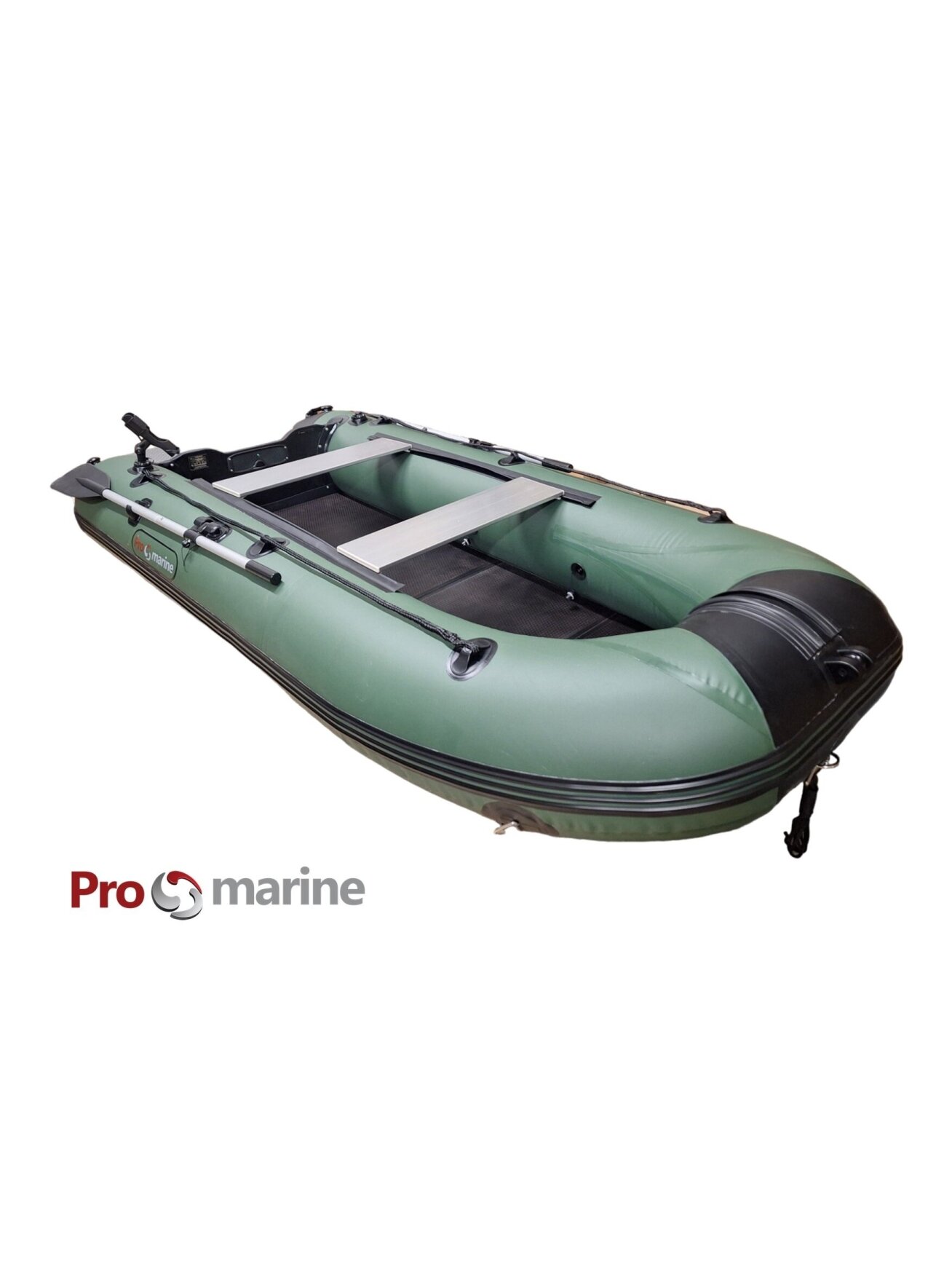 Pripučiama PVC Valtis ProMarine SL275 ( 275cm, dugnas knyga, spalva: žalia) 2 Pripučiama PVC Valtis ProMarine SL275 ( 275cm, dugnas knyga, spalva: žalia) 2